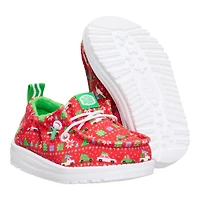 HEYDUDE Infants' LILDUDE Holiday Sweater Mini Mocs