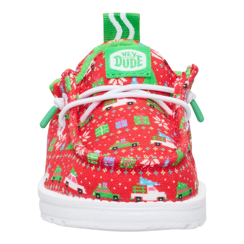 HEYDUDE Infants' LILDUDE Holiday Sweater Mini Mocs