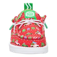 HEYDUDE Infants' LILDUDE Holiday Sweater Mini Mocs