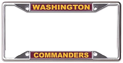 WinCraft Washington Commanders License Plate Frame