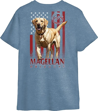 Magellan Outdoors Boys' Fields of Freedom Short Sleeve T-shirt