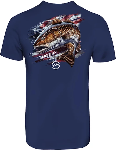 Magellan Outdoors Men's American Red T-shirt