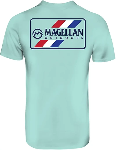 Magellan Outdoors Men's Middle Stripes Graphic T-shirt