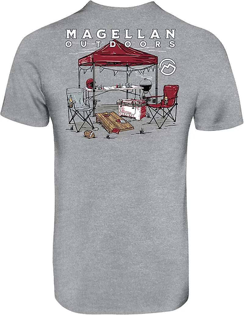 Magellan Outdoors Men's Tailgate Cardinal & Gray T-shirt