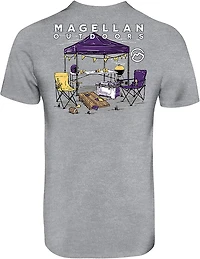 Magellan Outdoors Men's Tailgate Purple & Gold T-shirt