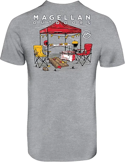 Magellan Outdoors Men's Tailgate Red & Yellow T-shirt