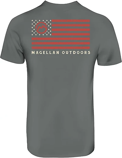 Magellan Outdoors Men's Stamp Flag T-shirt