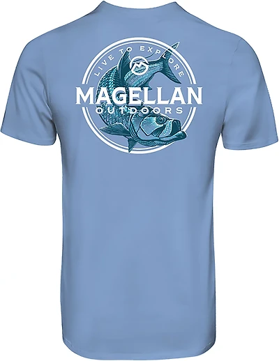 Magellan Outdoors Men's Swim Emblem Short Sleeve T-shirt