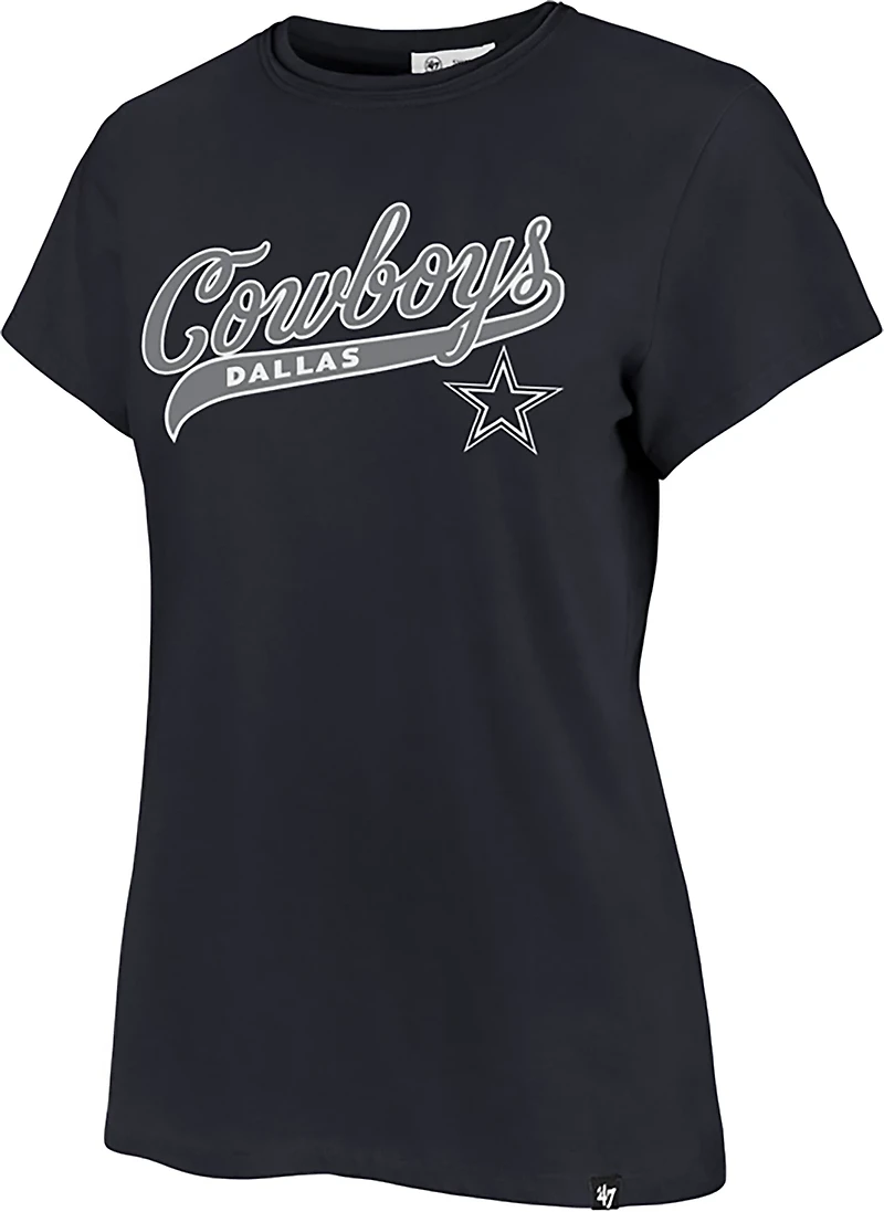 '47 Women's Dallas Cowboys Tail Sweep Frankie Graphic T-shirt
