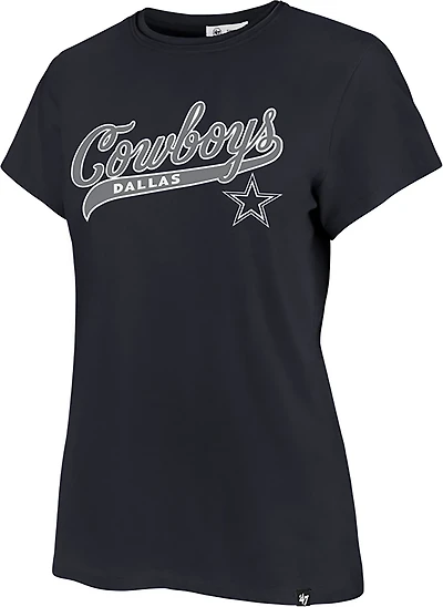 '47 Women's Dallas Cowboys Tail Sweep Frankie Graphic T-shirt