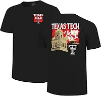 Image One Men's Texas Tech Bell Tower Sunset DS T-shirt