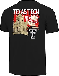 Image One Men's Texas Tech Bell Tower Sunset DS T-shirt
