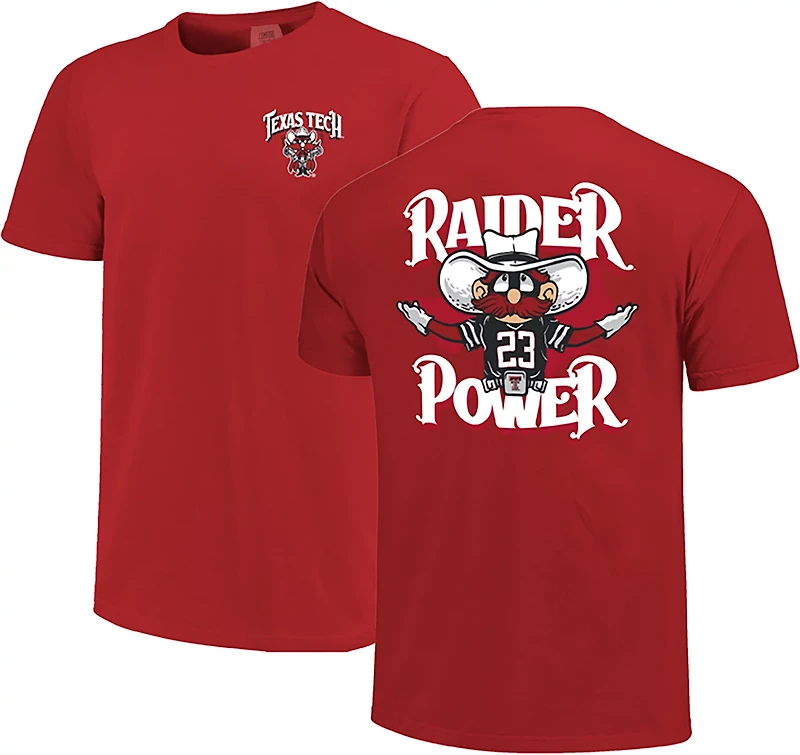Image One Men's Texas Tech Powered By Mascot DS T-shirt