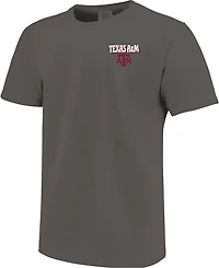 Image One Men's Texas A&M Stadium Statue Scene DS T-shirt