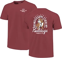 Image One Men's Mississippi State Mascot Overlay DS T-shirt