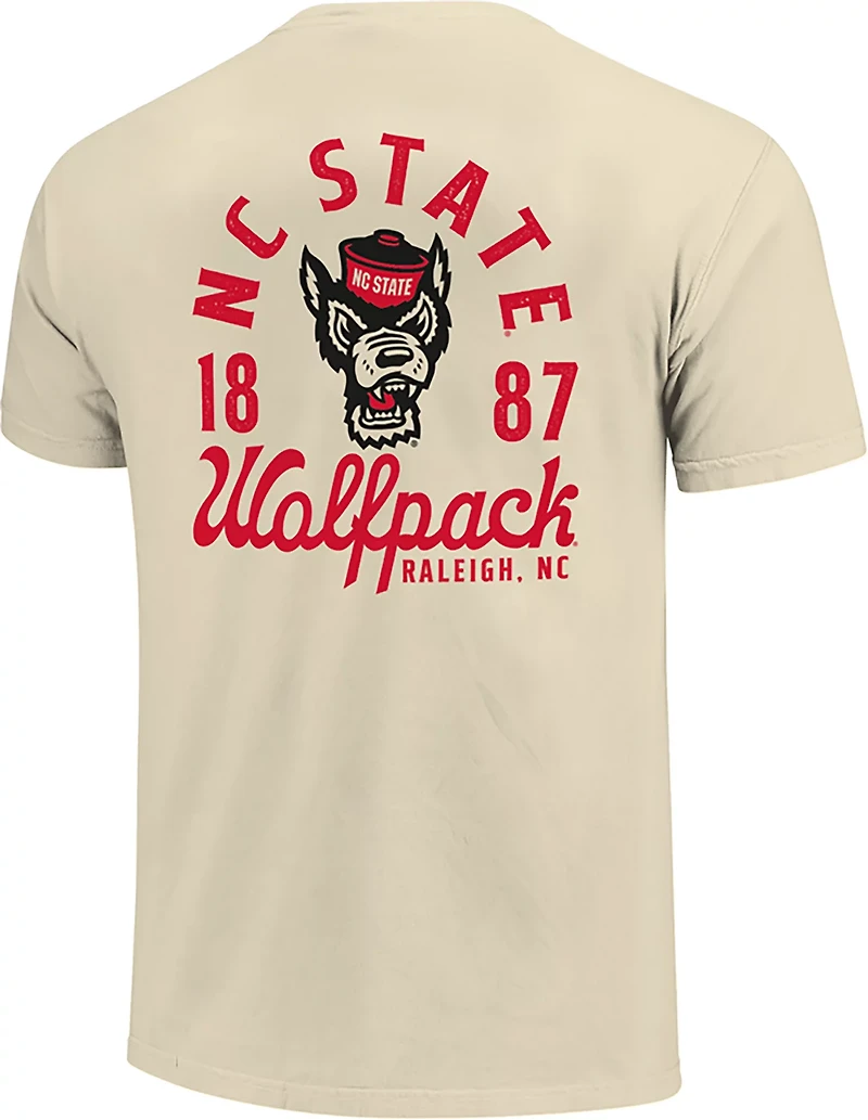 Image One Men's NC State Mascot Overlay DS T-shirt