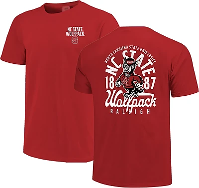 Image One Men's NC State Mascot Overlay DS T-shirt