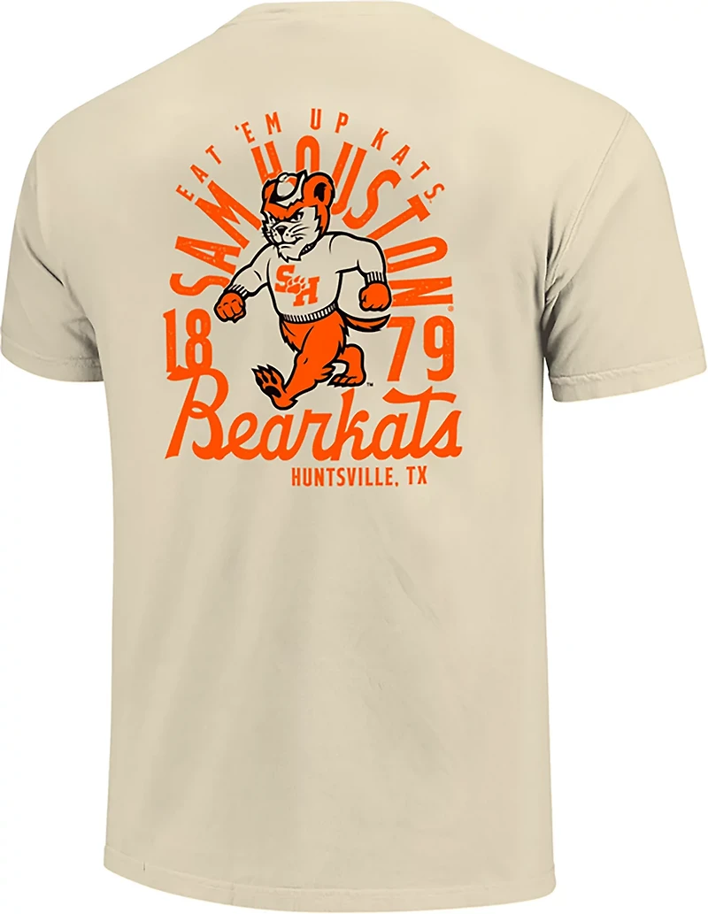 Image One Men's Sam Houston State Mascot Overlay DS T-shirt