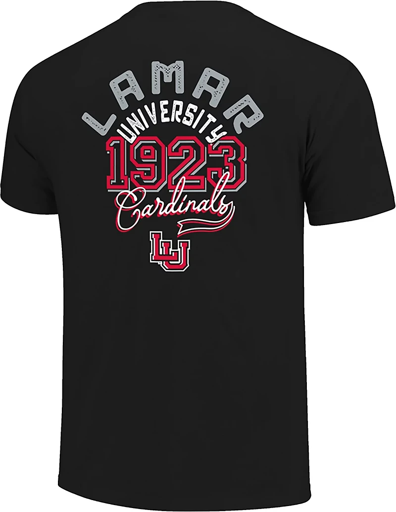 Image One Men's Lamar Established Script Sign DS T-shirt