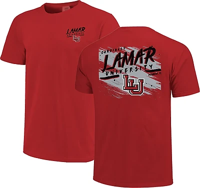 Image One Men's Lamar Graffiti Stripe DS T-shirt