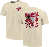 Image One Men's Indiana State Wide Script DS T-shirt