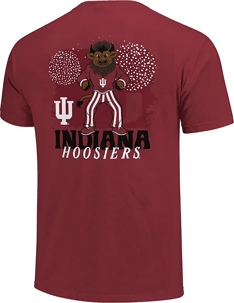 Image One Men's Indiana Fireworks Mascot DS T-shirt