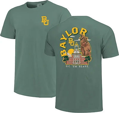 Image One Men's Baylor Mascot Building DS T-shirt
