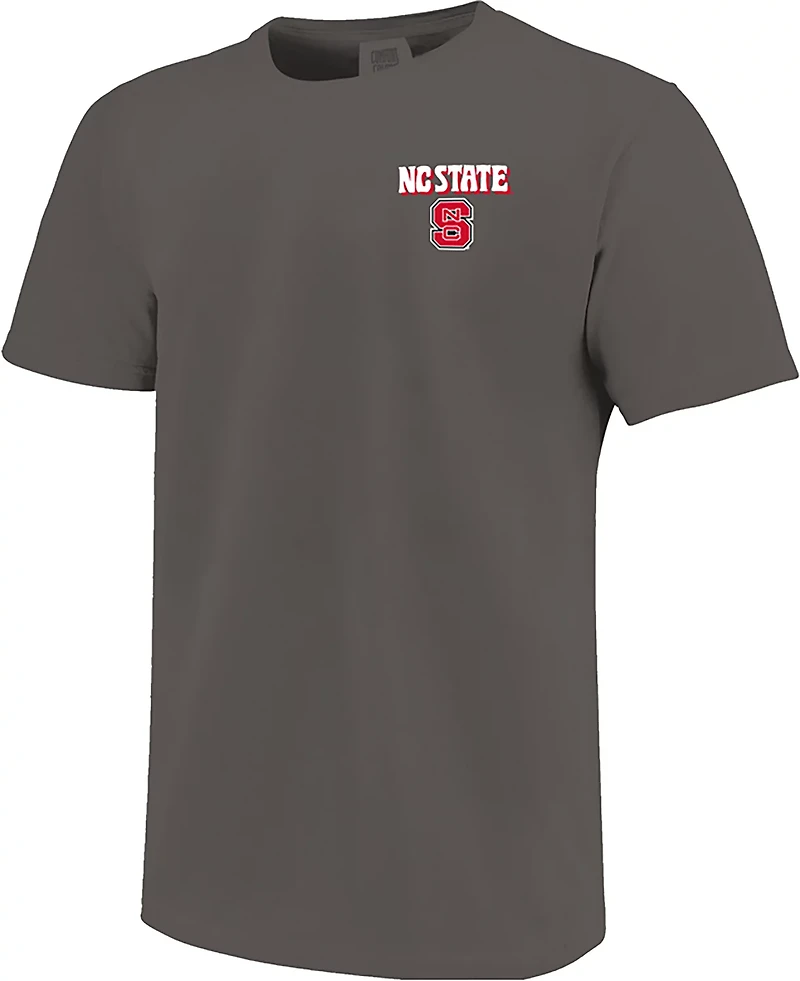 Image One Men's NC State Stadium Statue Scene DS T-shirt