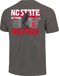 Image One Men's NC State Stadium Statue Scene DS T-shirt