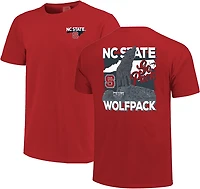Image One Men's NC State Rustic Statue Stack DS T-shirt