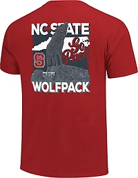 Image One Men's NC State Rustic Statue Stack DS T-shirt