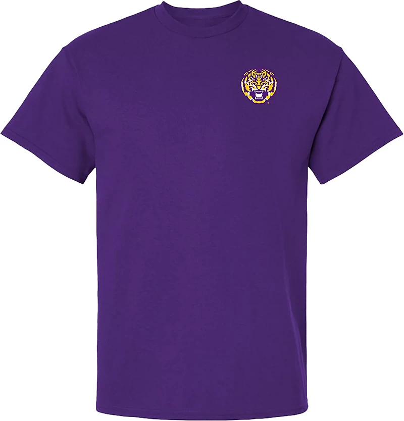 Bayou Apparel Men's Louisiana State University 2025 Football Schedule Graphic T-shirt