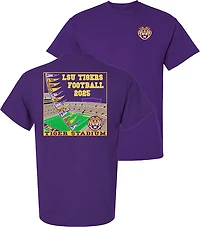 Bayou Apparel Men's Louisiana State University 2025 Football Schedule Graphic T-shirt