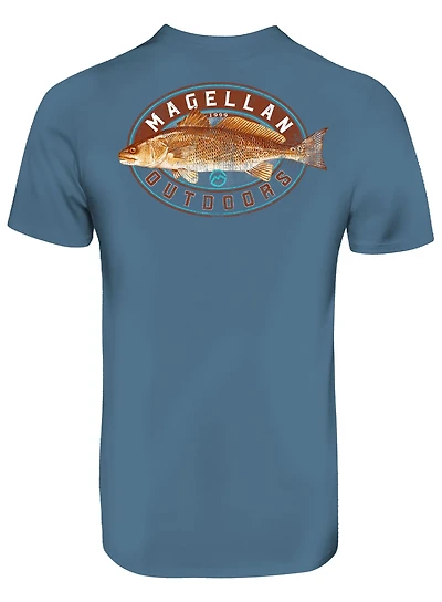 Magellan Outdoors Men's Short Sleeve Mounted Catch T-shirt