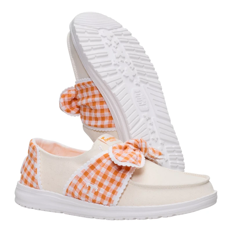 HEYDUDE Women's Tennessee Volunteers Wendy Casual Slip On Shoe