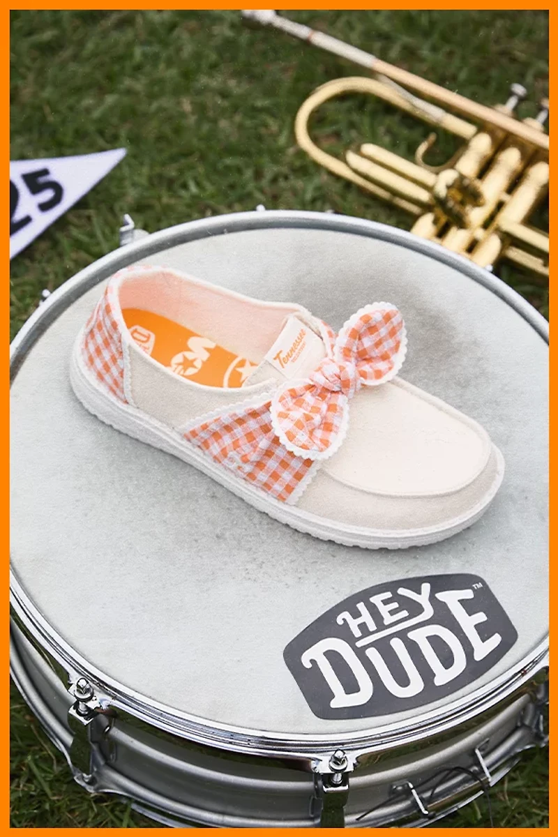HEYDUDE Women's Tennessee Volunteers Wendy Casual Slip On Shoe