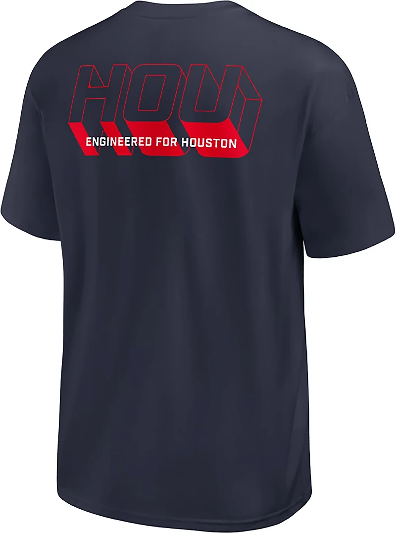Nike Men's Houston Texans Essential Heavy Max 90 Graphic T-shirt