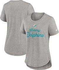 Nike Women's Dolphins Triblend Fashion Top