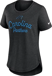 Nike Women's Panthers Triblend Fashion Top