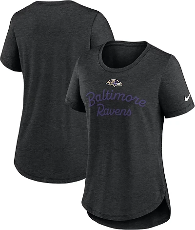 Nike Women's Ravens Triblend Fashion Top
