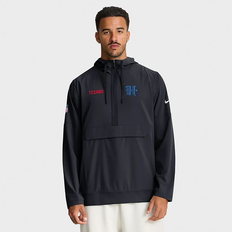 Nike Men's Texans Alt Sideline Anorak Jacket