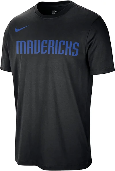 Nike Men's Dallas Mavericks Essential Wordmark Short Sleeve T-shirt