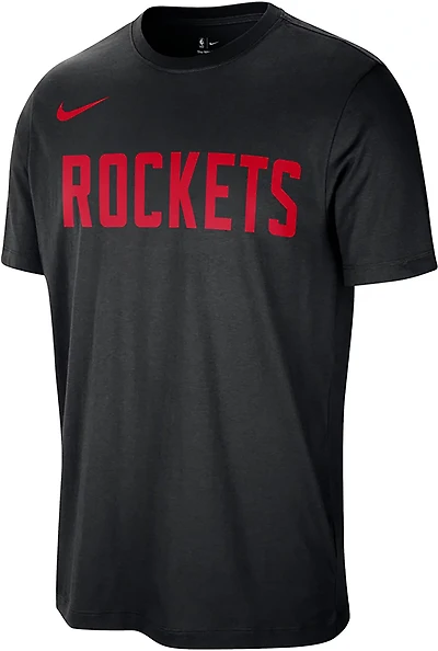 Nike Men's Houston Rockets Essential Wordmark Short Sleeve T-shirt