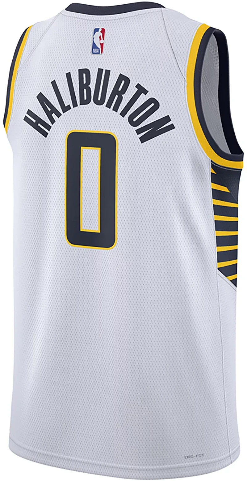 Nike Men's Indiana Pacers Tyrese Haliburton Association Swingman Jersey