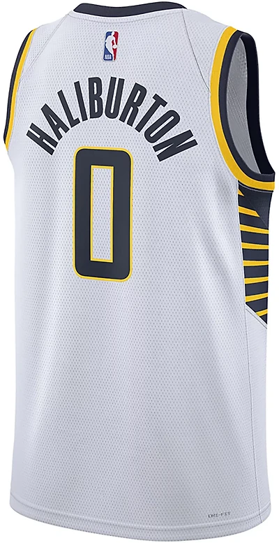 Nike Men's Indiana Pacers Tyrese Haliburton Association Swingman Jersey