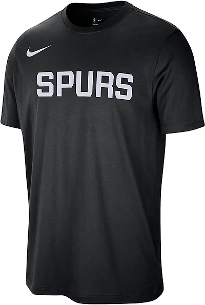 Nike Men's San Antonio Spurs Essential Wordmark Short Sleeve T-shirt