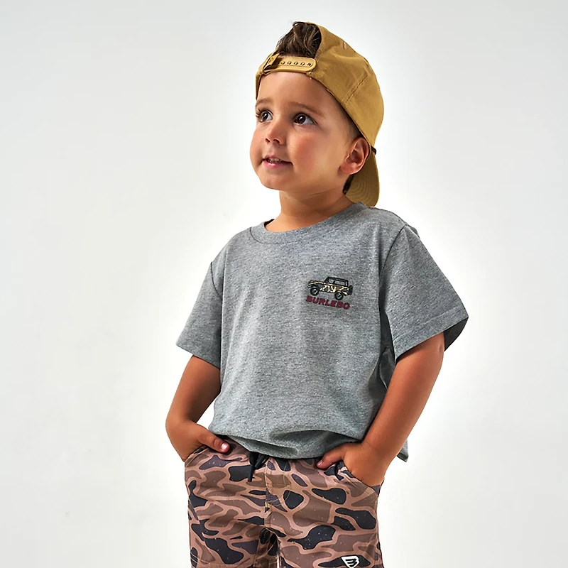 BURLEBO Boys' Off Road Bronco Short Sleeve T-shirt