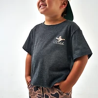 BURLEBO Boys' Ducks Flying Short Sleeve T-shirt