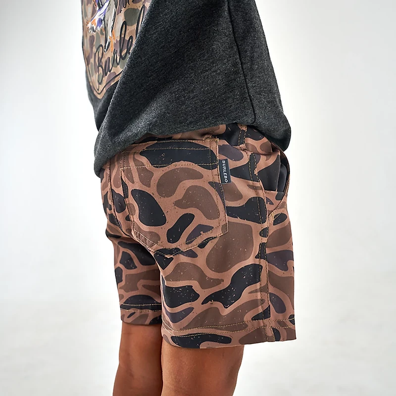 BURLEBO Boys' Ducks Flying Short Sleeve T-shirt