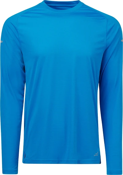 BCG Men's Run Grid Mesh Long Sleeve T-shirt
